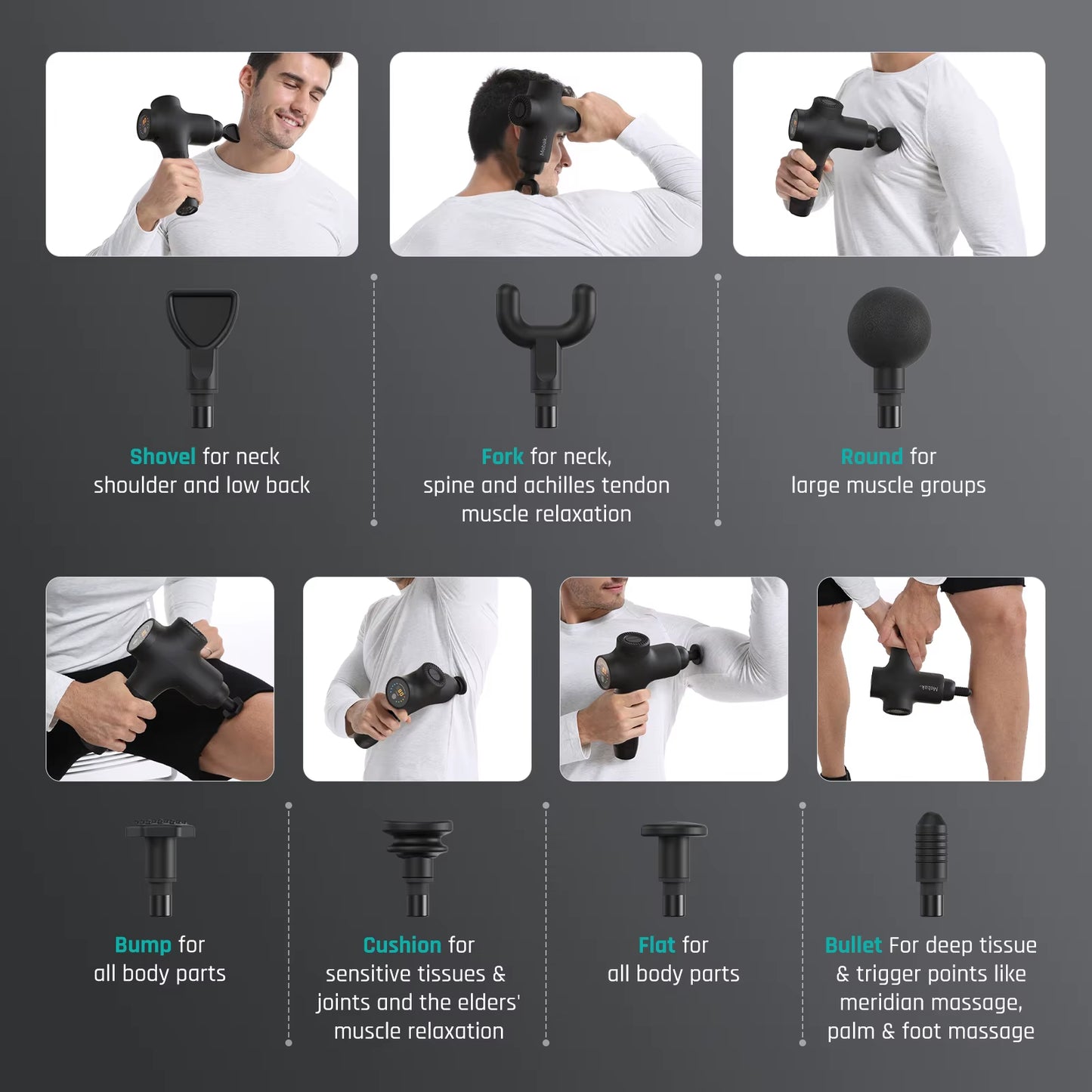 3 Massage Gun, Massage Gun Deep Tissue for Athletes, Professional Muscle Percussion for Shoulder Leg Back Body Pain Relief